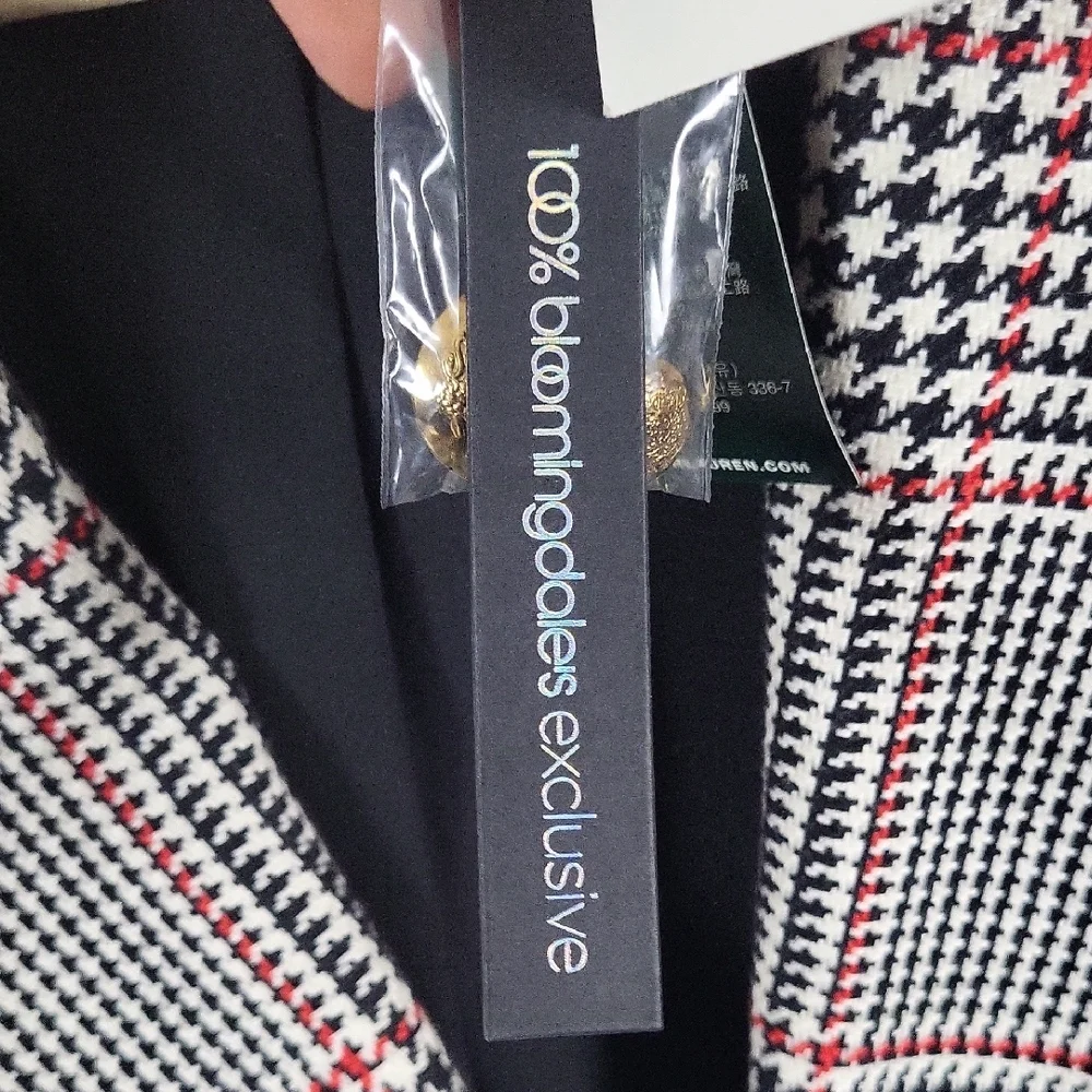 Lauren Ralph Lauren Women's Double Breasted Blazer, Size 16, NEW - Picture 6 of 11